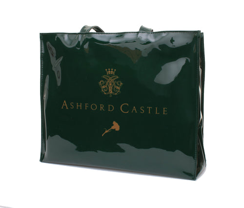 Ashford Castle Green - Shoulder Vinyl Bag Mrs Tea's Boutique and Bakery