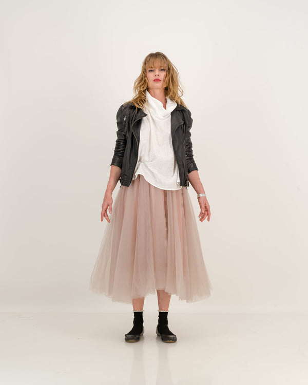 tulle tiana skirt - vintage rose