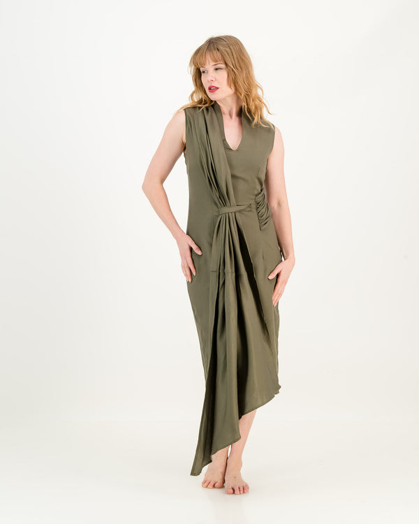 penelope dress - olive