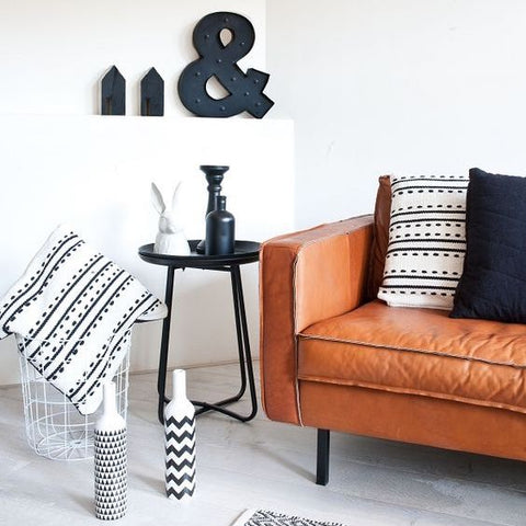 Loft Ledersofa Cognac