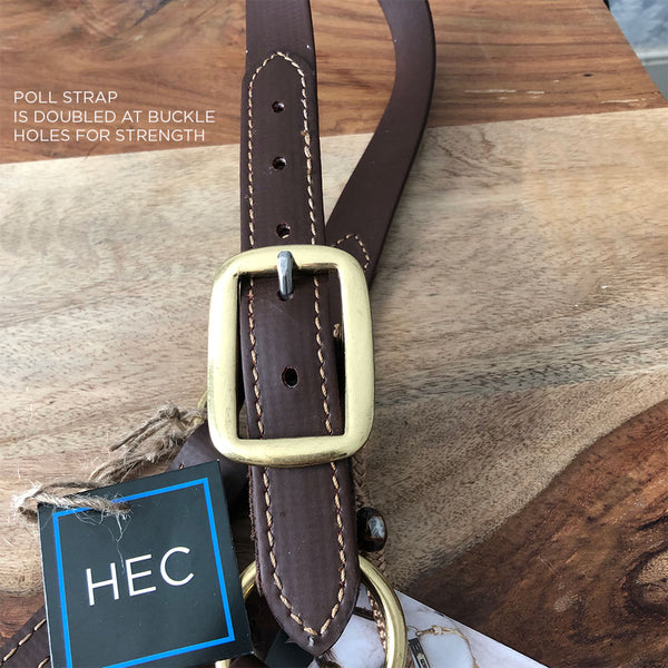 Synthetic Leather Hybrid Halter – The Horse Education Company