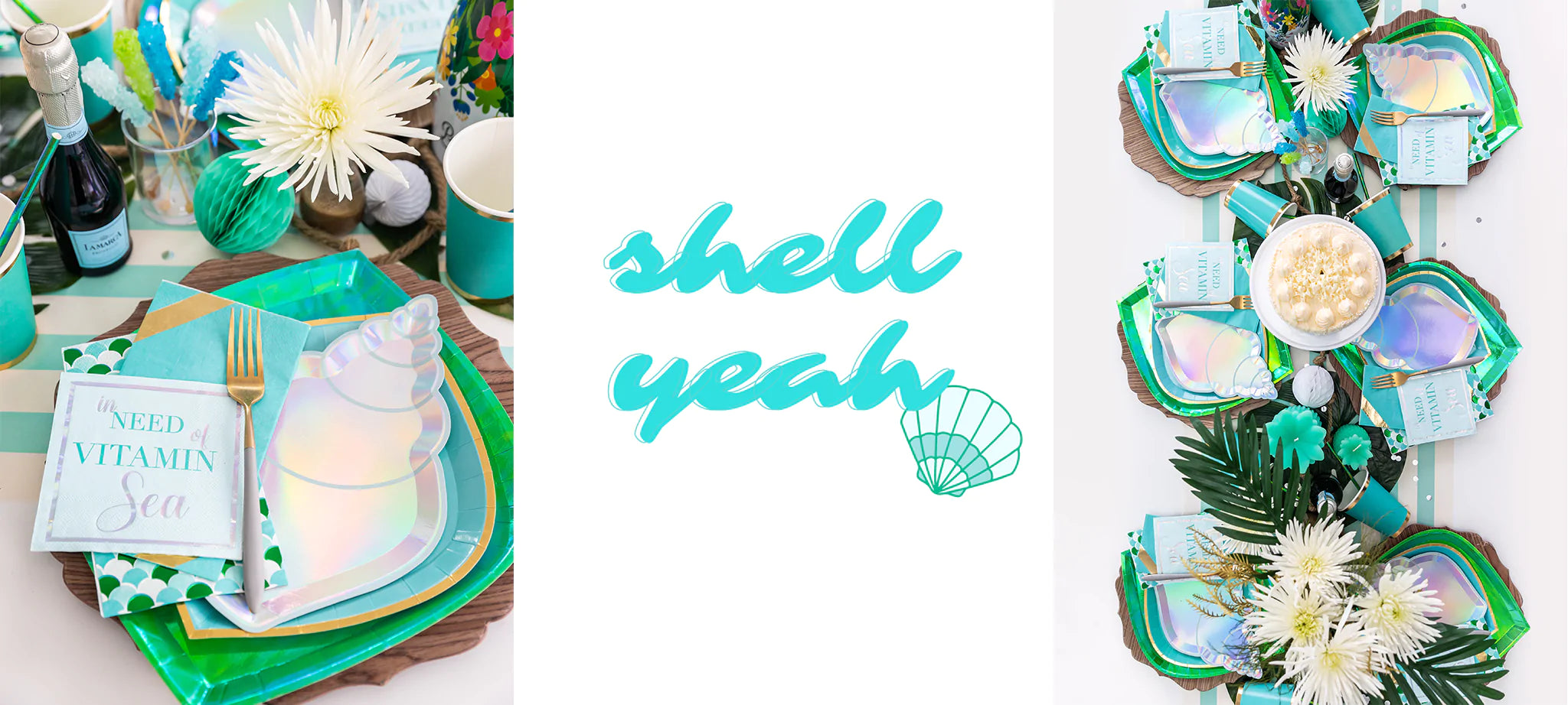 Shell Yea, Beach & Pool Party Decorations
