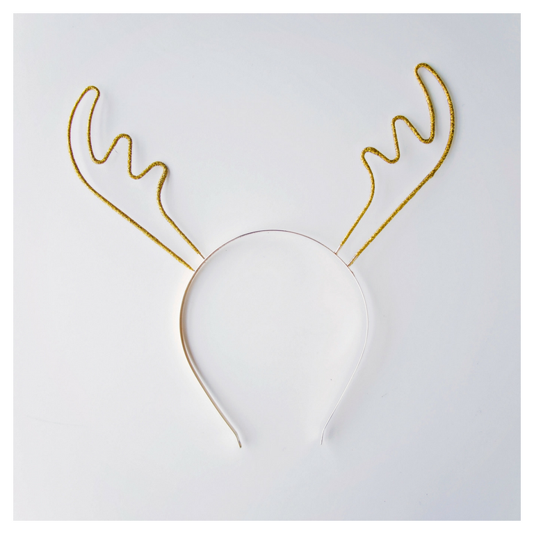 metal reindeer antlers headband