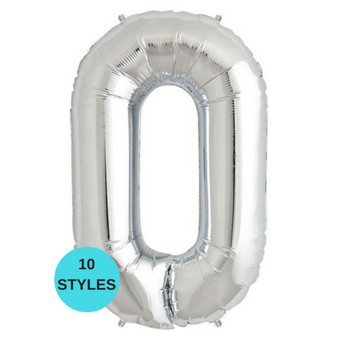 number 10 balloons