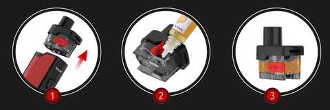 How to refill the SMOK RPM Lite 40W Pod System Kit