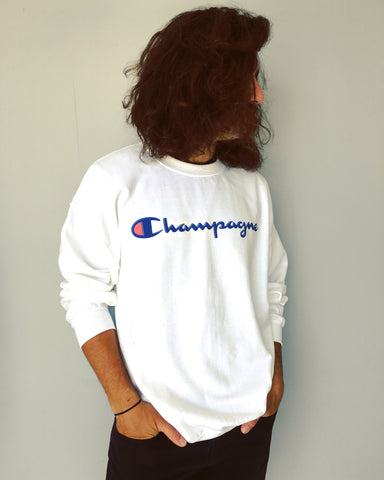 champagne sweatshirt champion