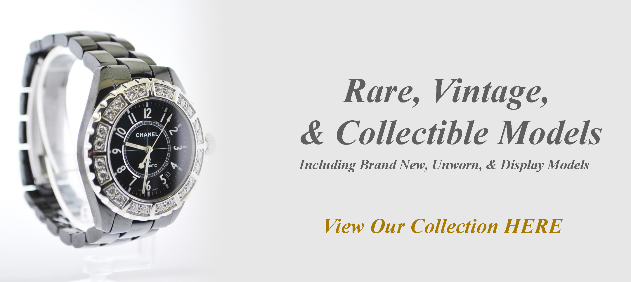 New, Rare, & Vintage Collectible Chanel Watches, APR57