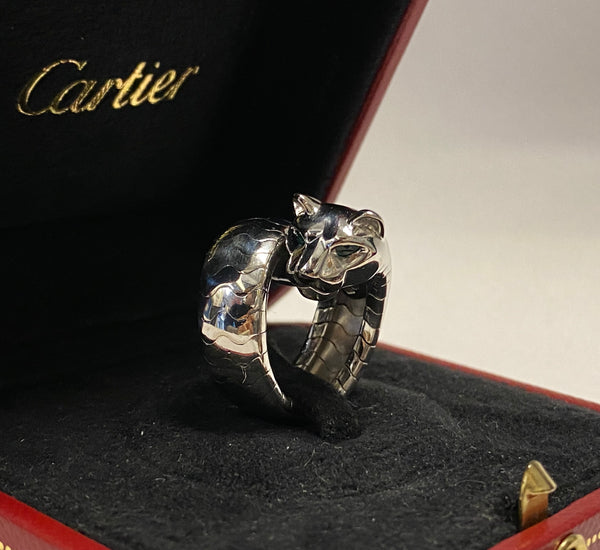 Cartier Panthere de Cartier Diamond and Emerald Ring | Jewelry, Cartier  jewelry, Luxury jewelry
