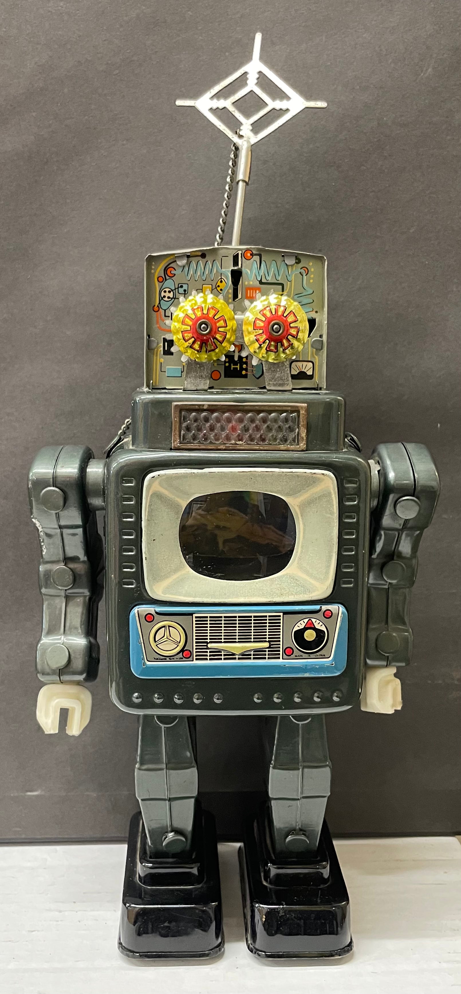 ALPS C.1959 Tin Lithographed Battery-Operated “Television Spaceman” - $3K APR w/CoA