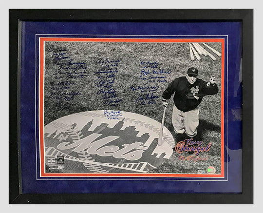 Yogi Berra, Mickey Mantle Autographed Color Photograph - $5K APR Value