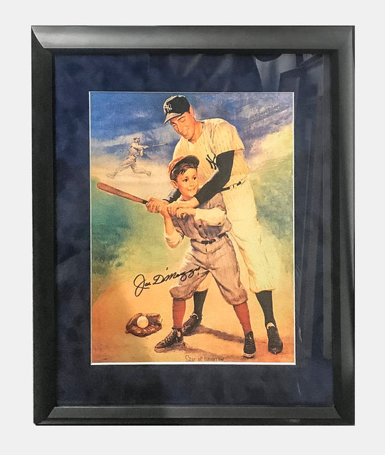 Ted Williams, Vintage Signed B&W Portrait w/Joe DiMaggio - $3K APR Value w/  CoA! +