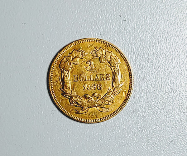 United States 1862 GOLD INDIAN PRINCESS HEAD DOLLAR COINS