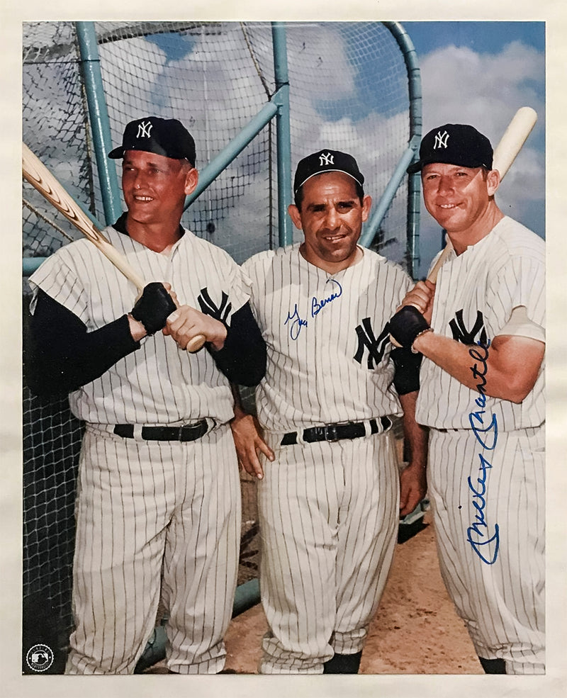 signed yogi berra jersey