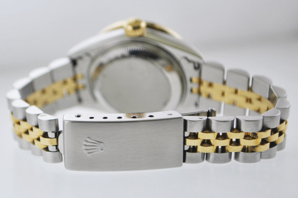 Rolex Oyster Perpetual Datejust Lady's Watch Diamond Bezel Two-Tone