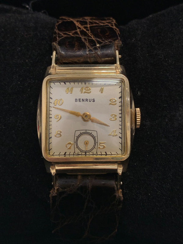 1950 Benrus automatic watch - YouTube