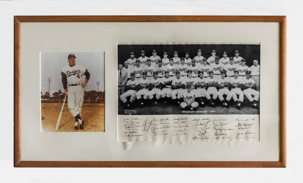 JACKIE ROBINSON Autographed 1950s Sports Memorabilia - $6K APR Value w/  CoA! +