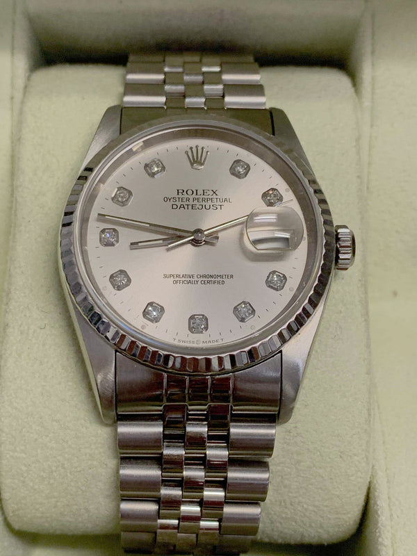 ROLEX Rare C 1955 18K Pink Gold Oyster Perp Datejust Re 6605 -$60K