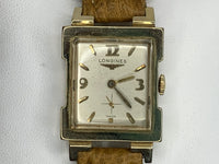 LONGINES Vintage C1940s Mens 14K YG Watch Rare Case & Sub-Second - $10K APR w COA APR57