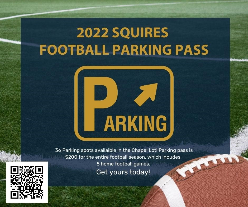 2022 Football Season Parking Pass Episcopal School Store