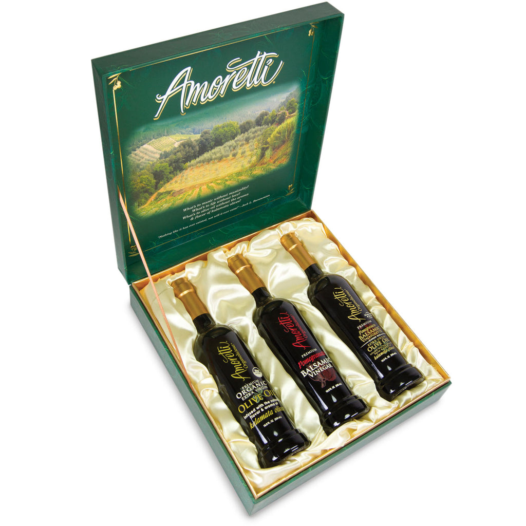 Olive Oil Trio Gift Set Amoretti