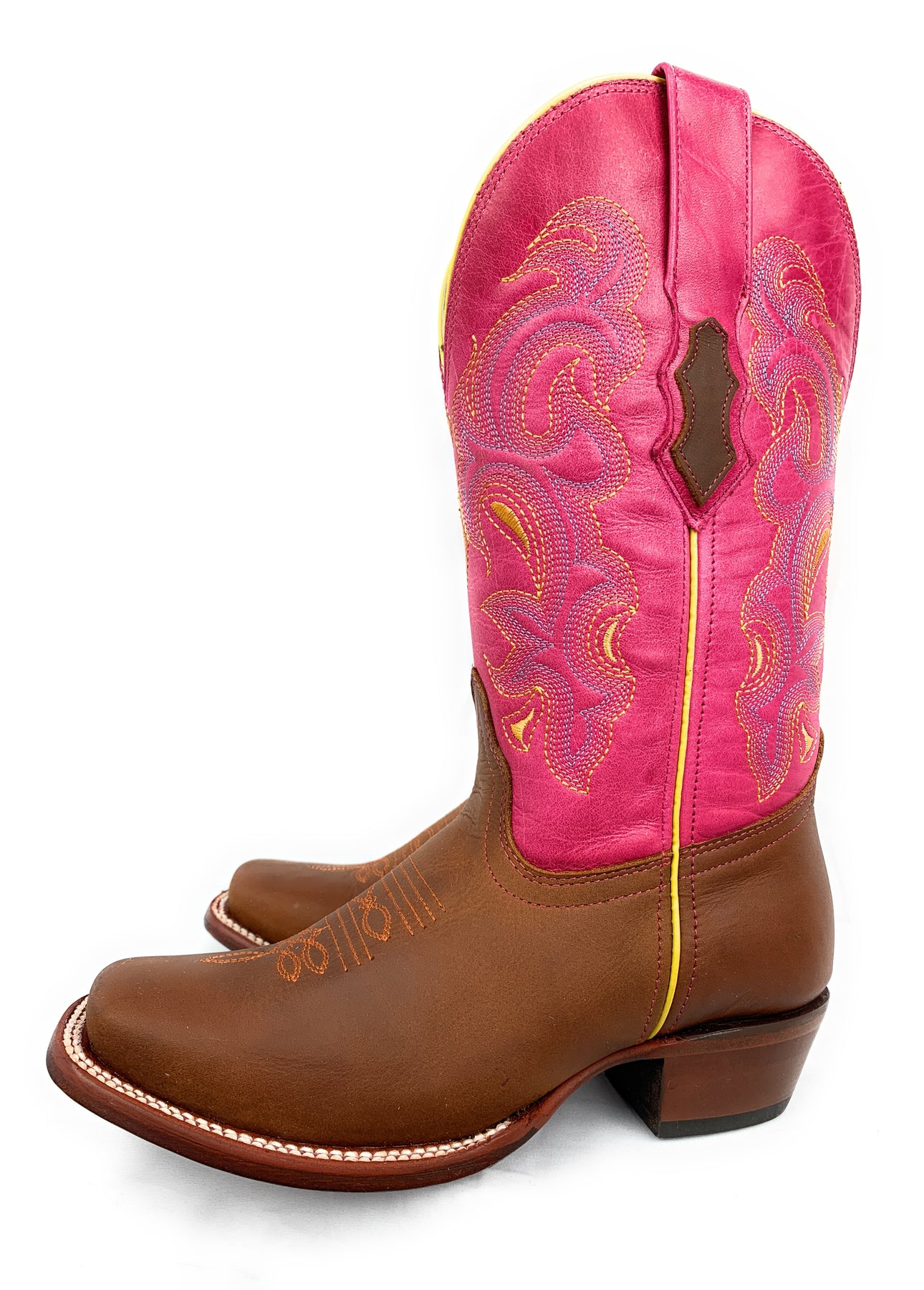 cowboy boots for women pink