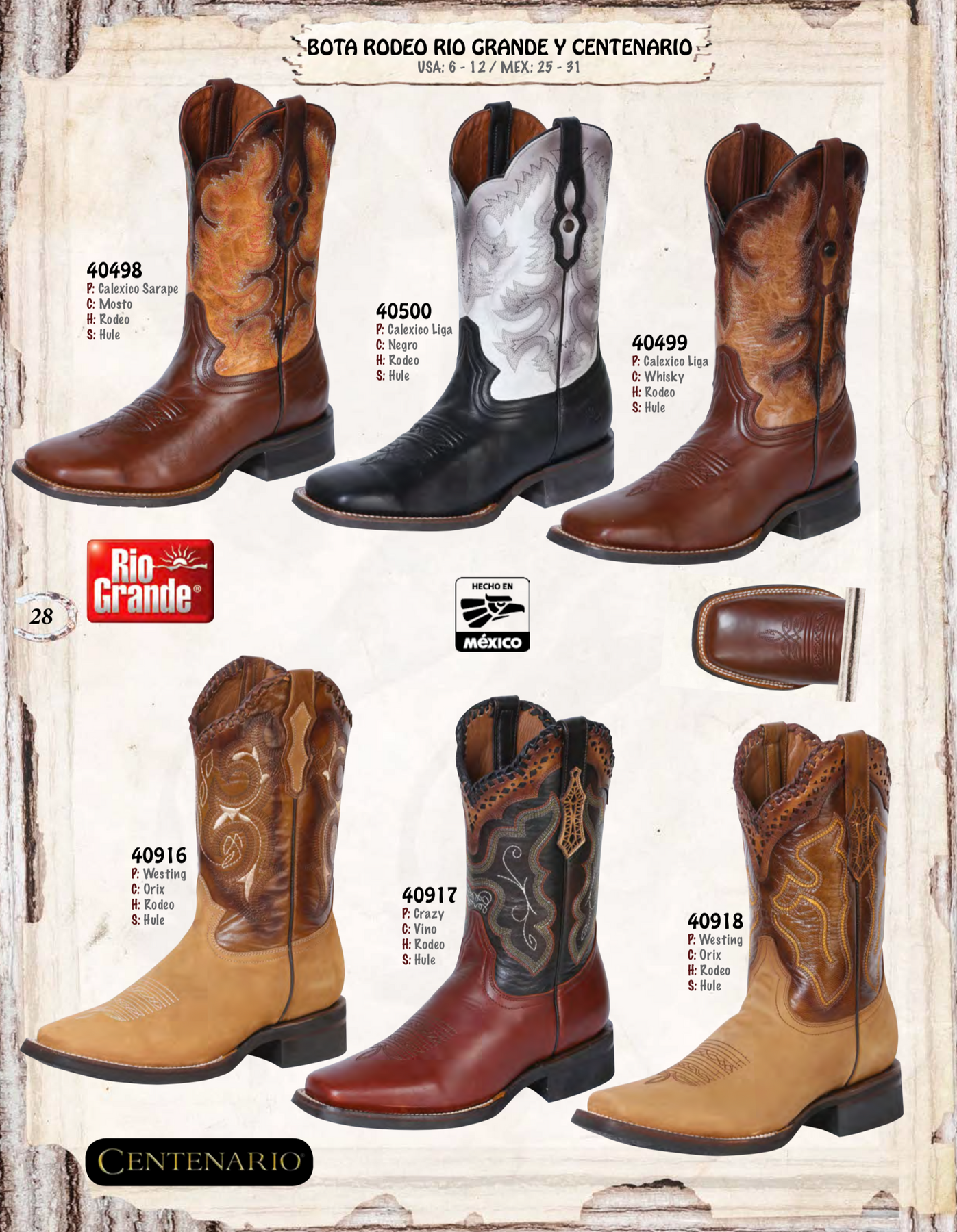 el vaquero boots calexico