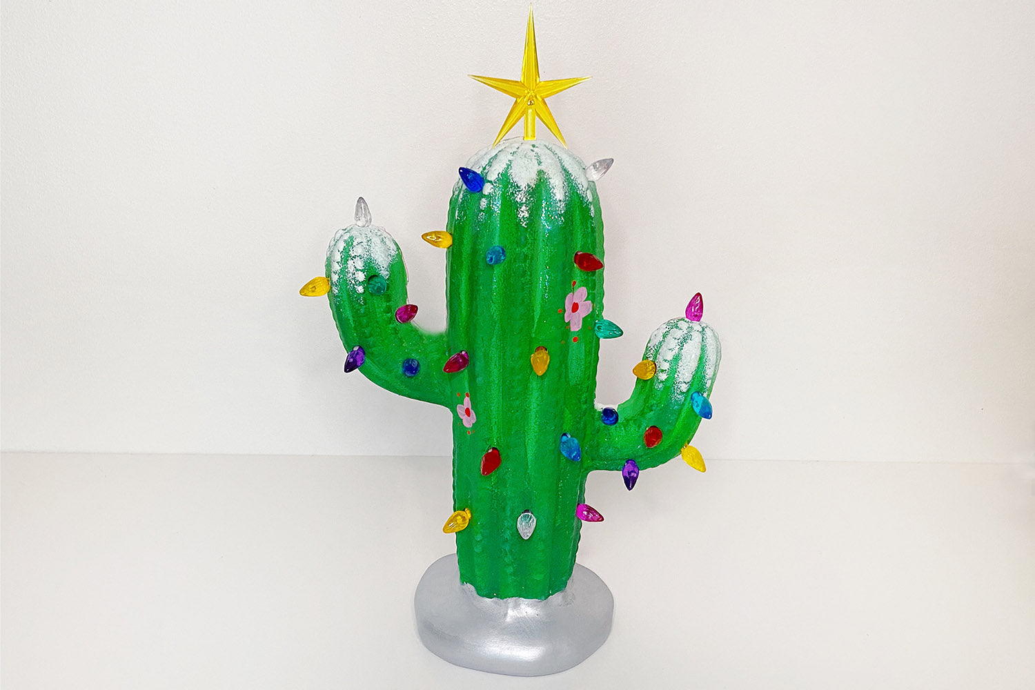 DIY Lighted Ceramic Cactus Tree Kit - Brush Strokes Pottery