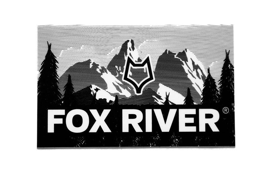Fox River Built for the Outdoors Sticker