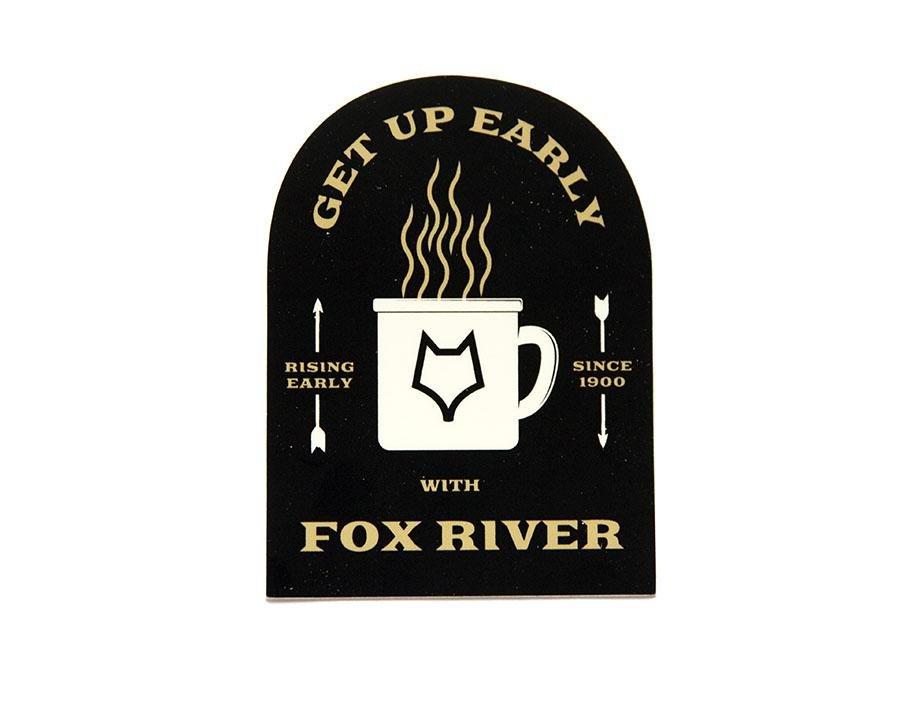 Fox River Early Riser Sticker