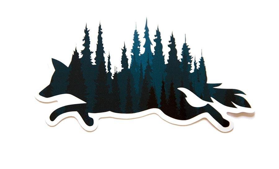 Fox River The Pines Sticker