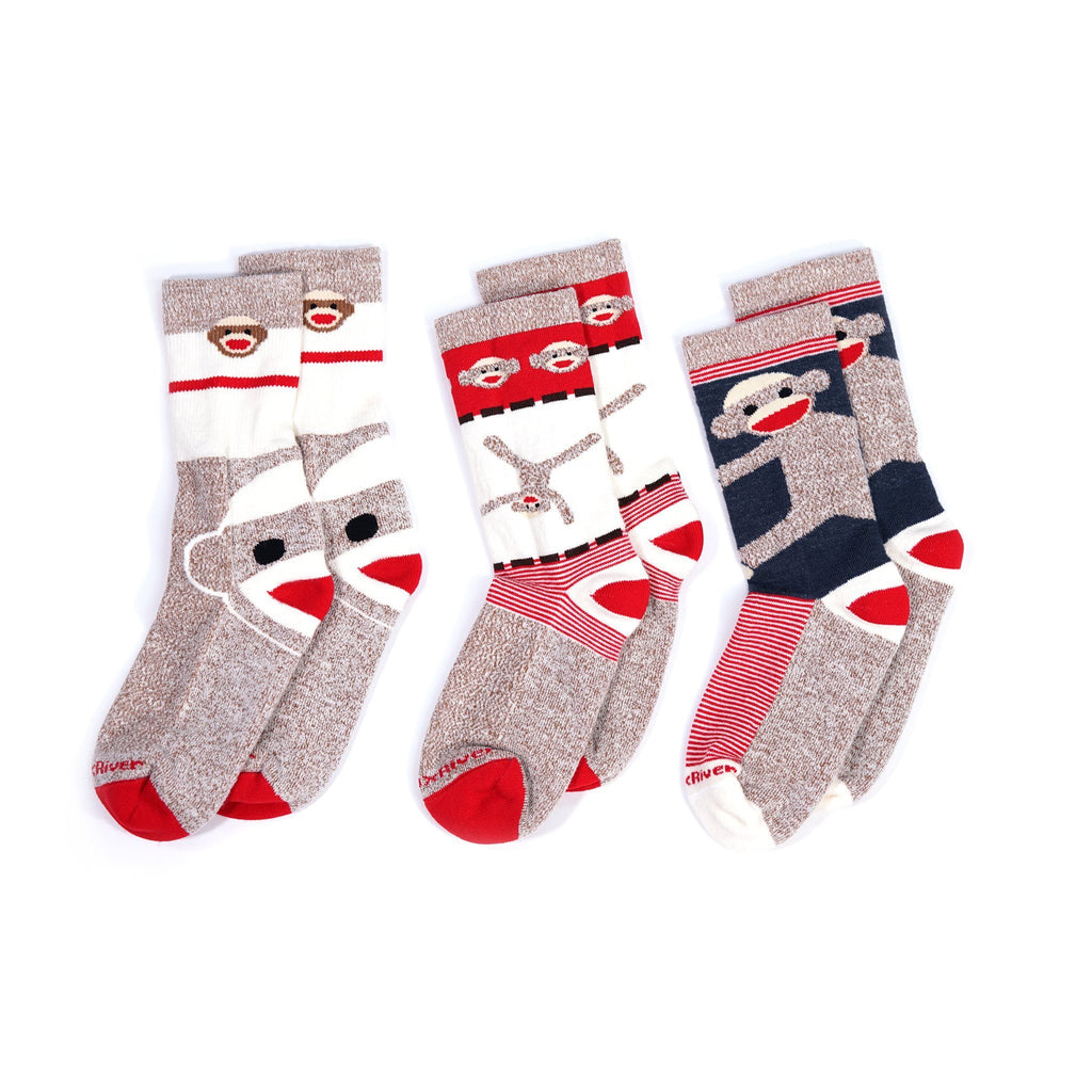 Kid's Red Heel Socks Gift Box