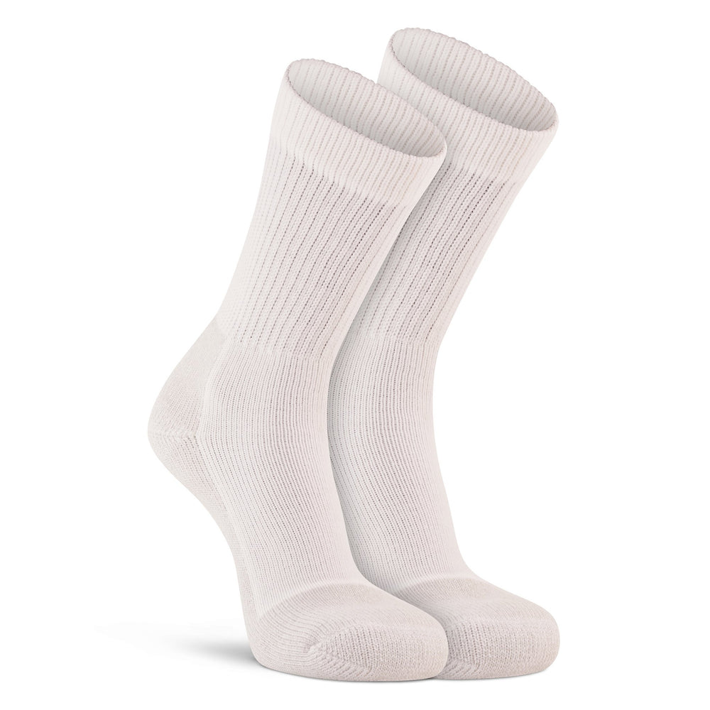 Lite Run Quarter Socks - White with Pine - 2 Pack