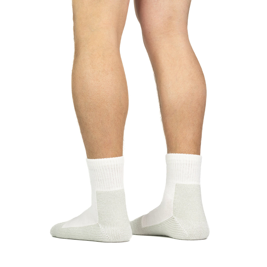 Classical Grid Socks foot spa socks 2x Cotton Men moisturizing
