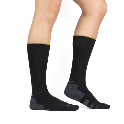 Safe to Fly Medium Weight Mid-Calf Boot Military Sock