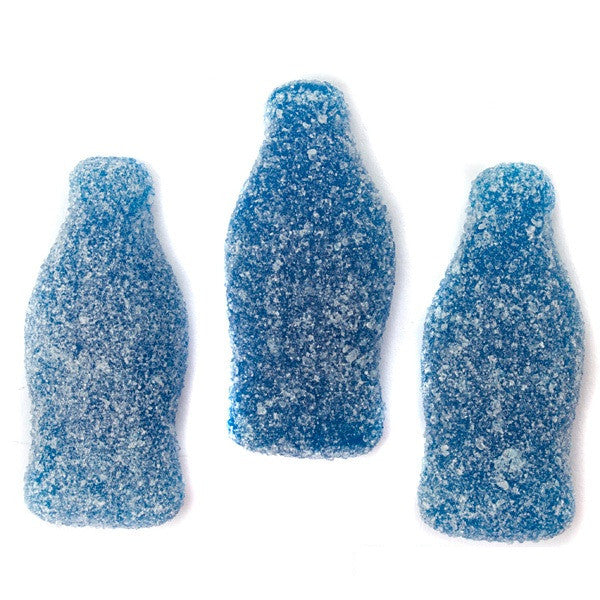 Blue Sour Gummi Cola Bottles 11LB Bulk | bulkecandy.com – BulkECandy ...
