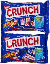 fun size crunch bar calories