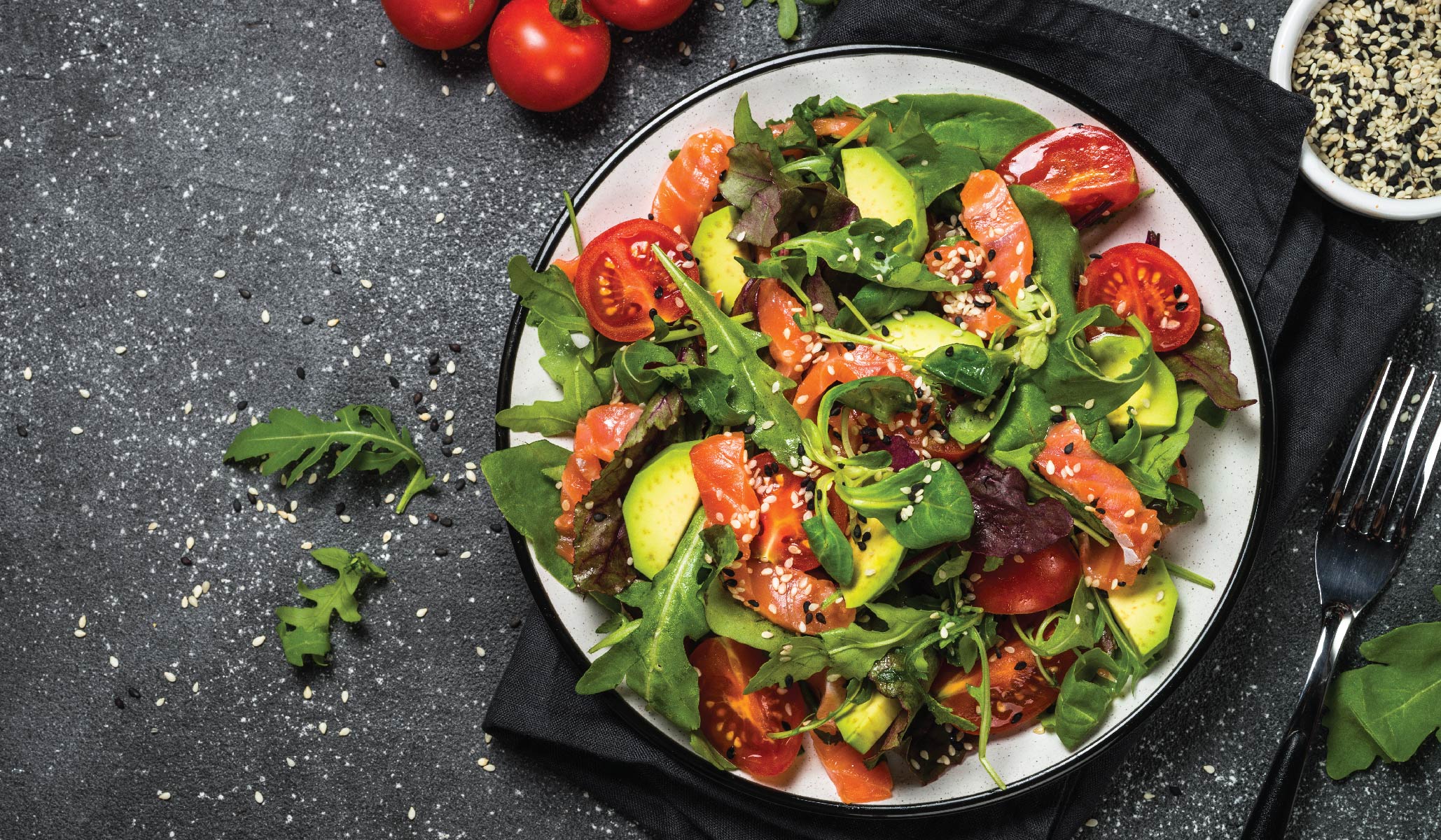 Anti-Inflammatory Salmon, Spinach & Squash Salad – Healthworks