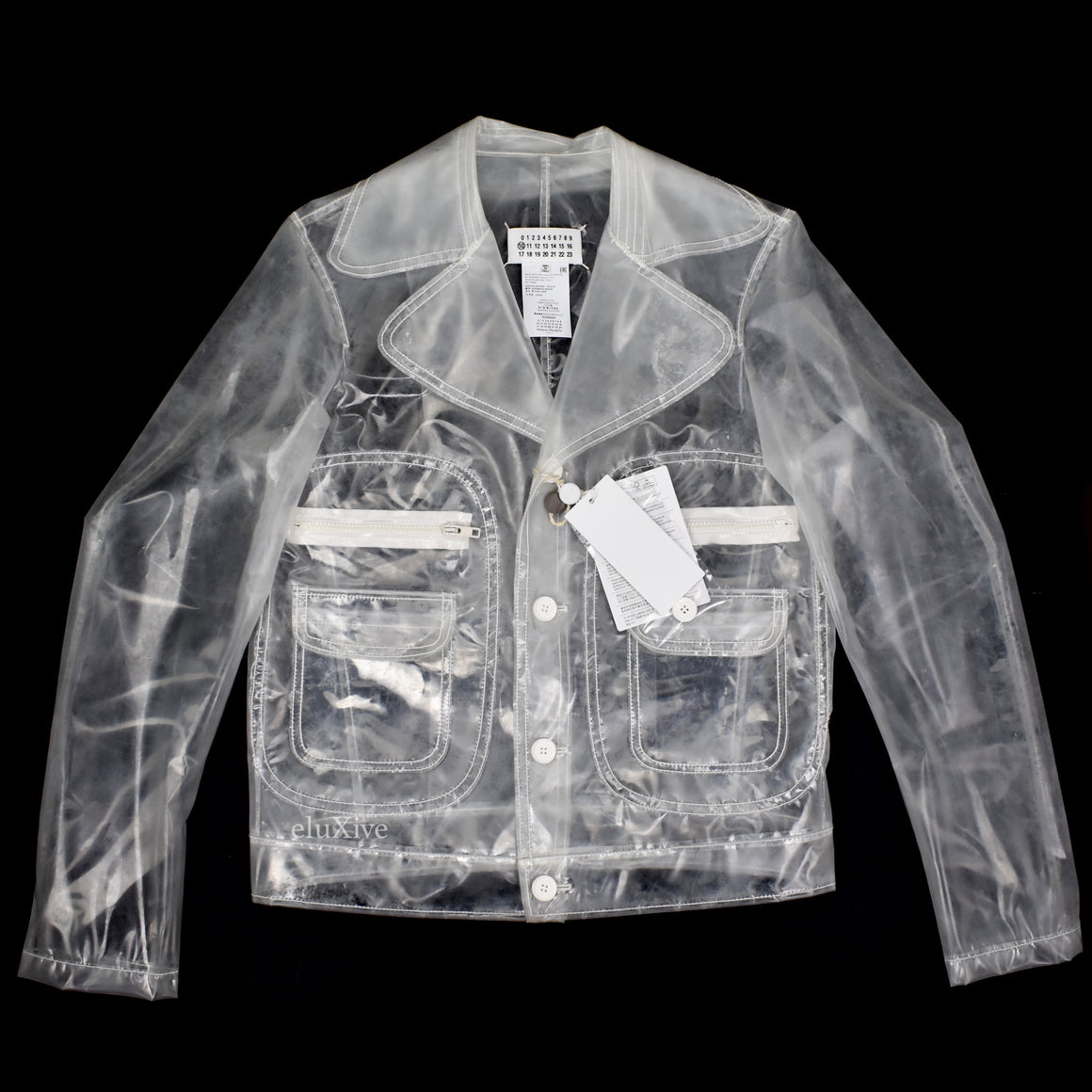 Maison Margiela - Transparent Clear PVC Jacket – eluXive