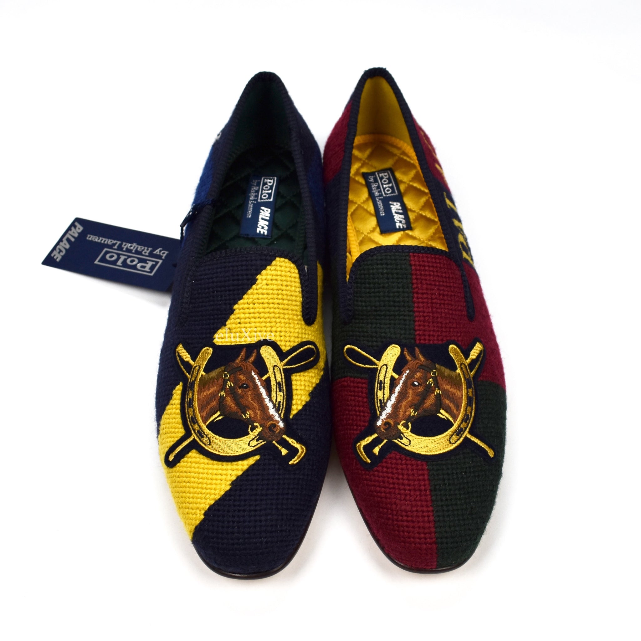 palace x ralph lauren slippers