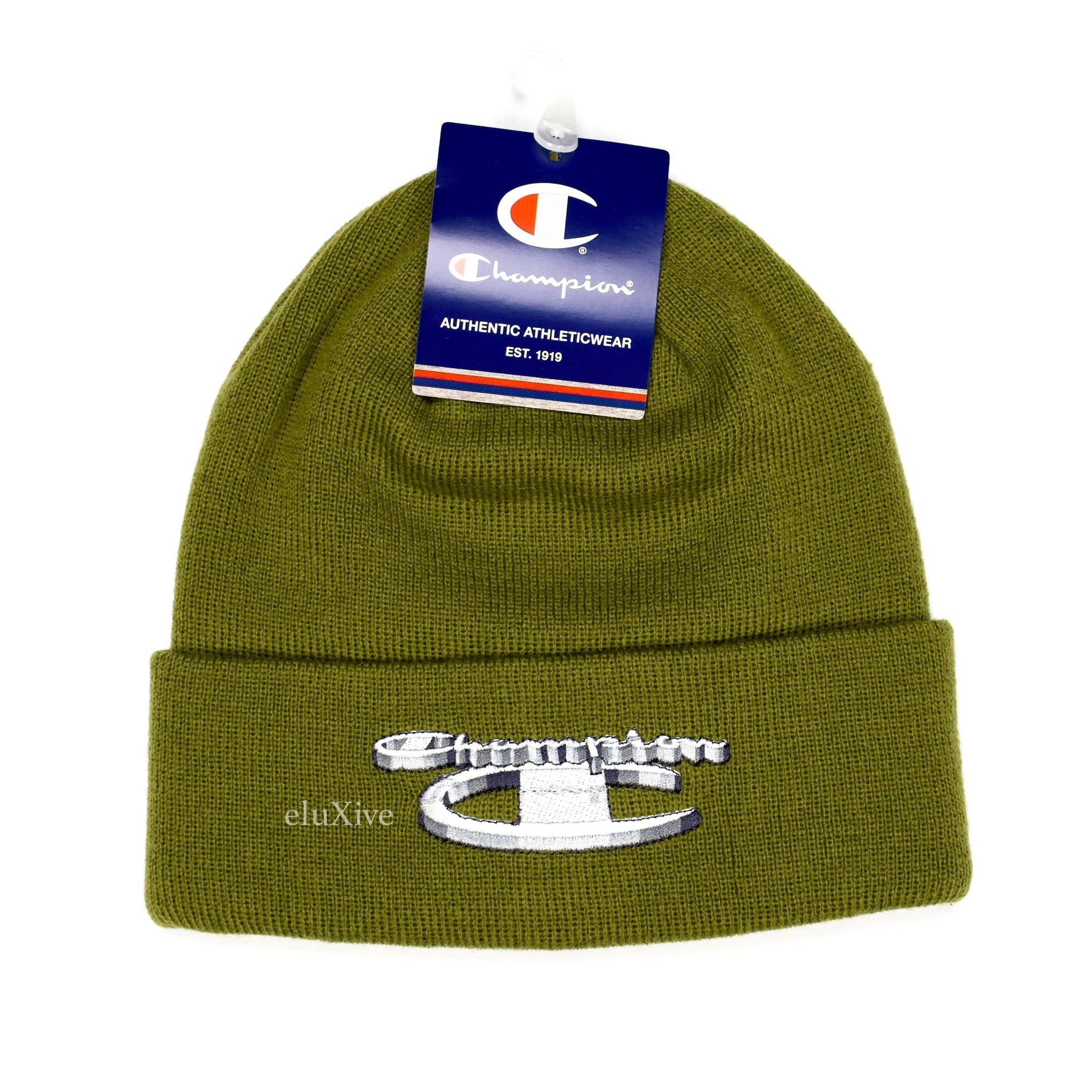 champion beanie green