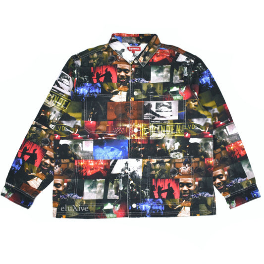 Supreme Daido Moriyama Denim Trucker Jacket White