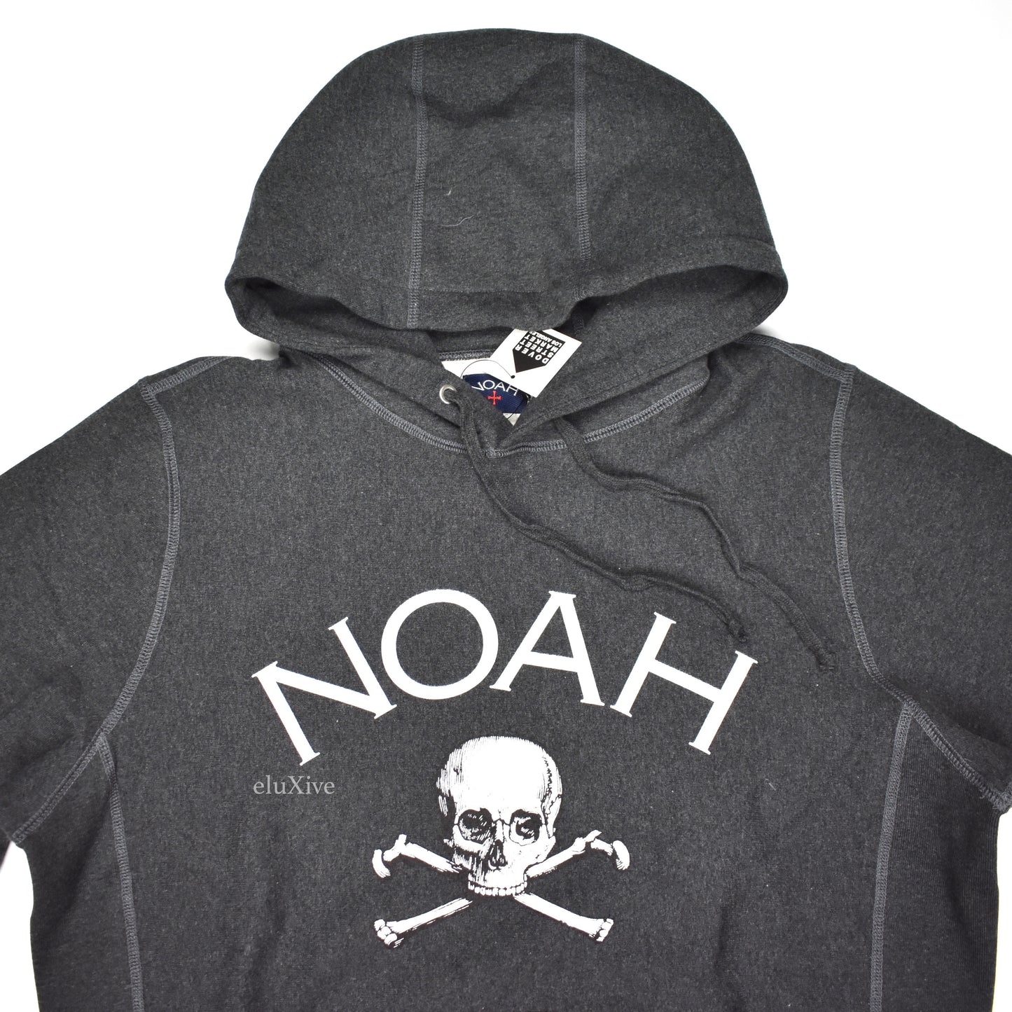 Noah - FW19 Jolly Roger Core Logo Hoodie (Charcoal Gray) – eluXive
