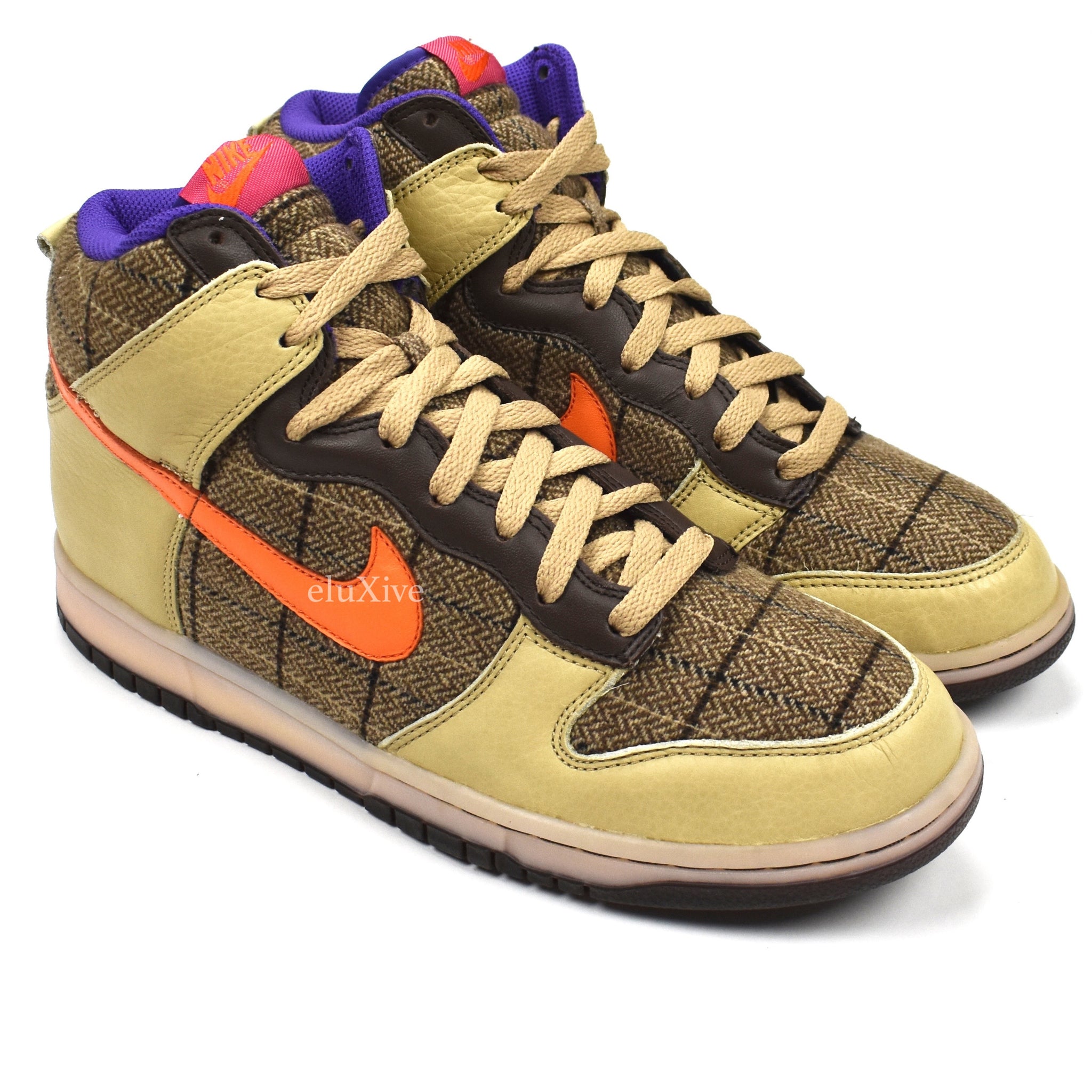 nike dunk tweed