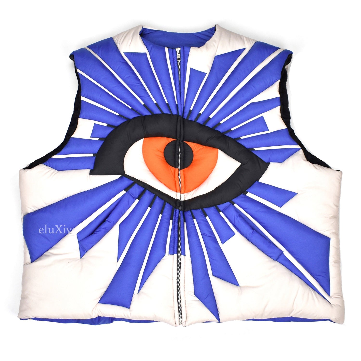 House Of Errors - All Seeing Eye Puffer Vest – eluXive