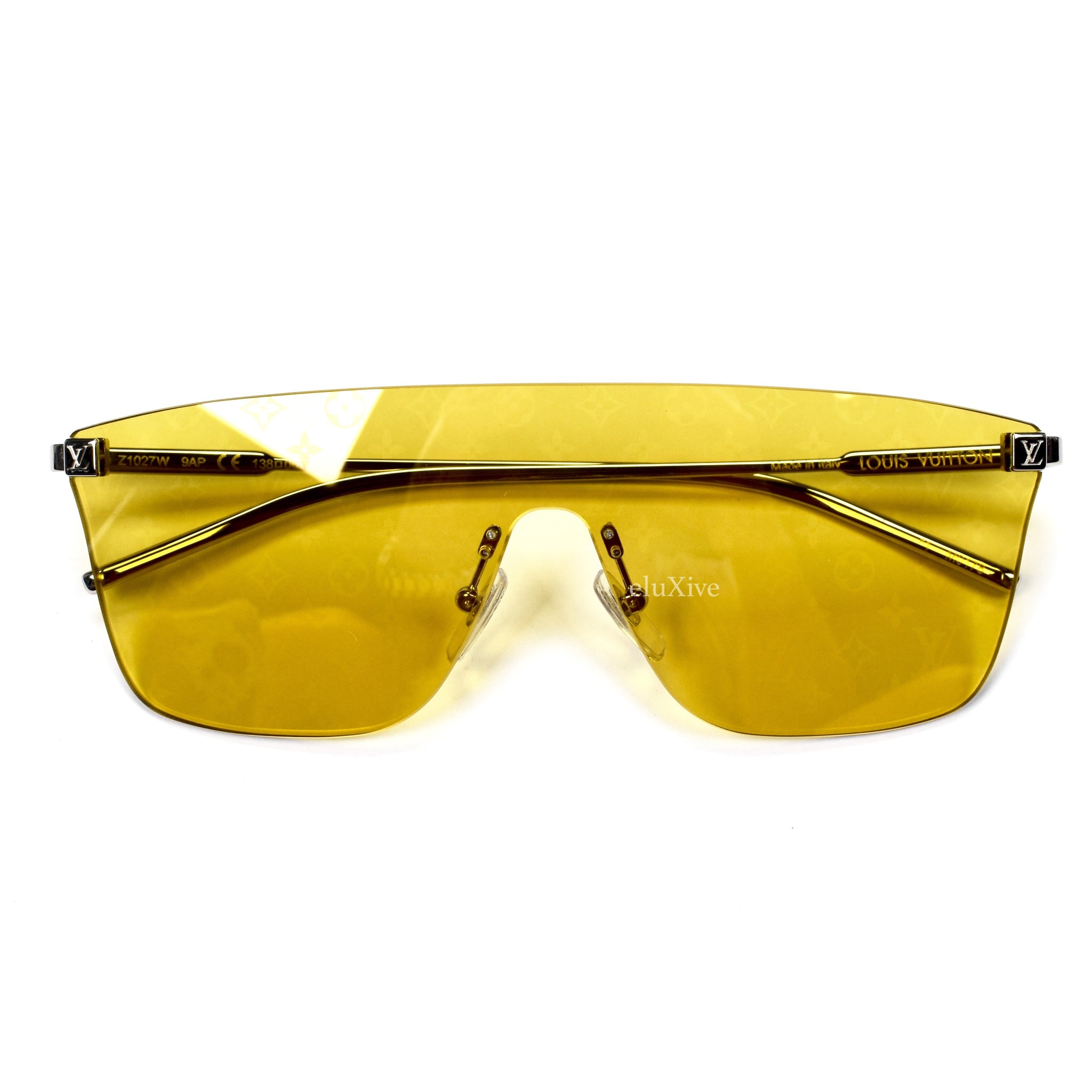 Louis Vuitton - Monogram Reflective &#39;Showdown&#39; Sunglasses – eluXive