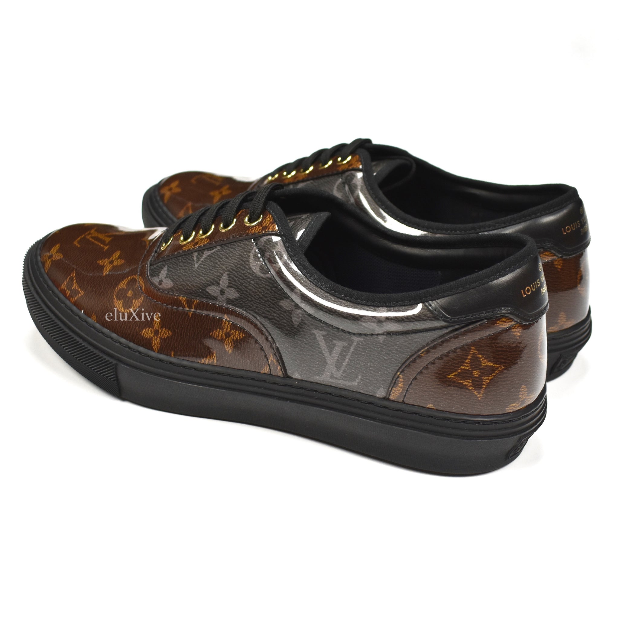 Louis Vuitton - Monogram Glaze Trocadero Sneakers – eluXive