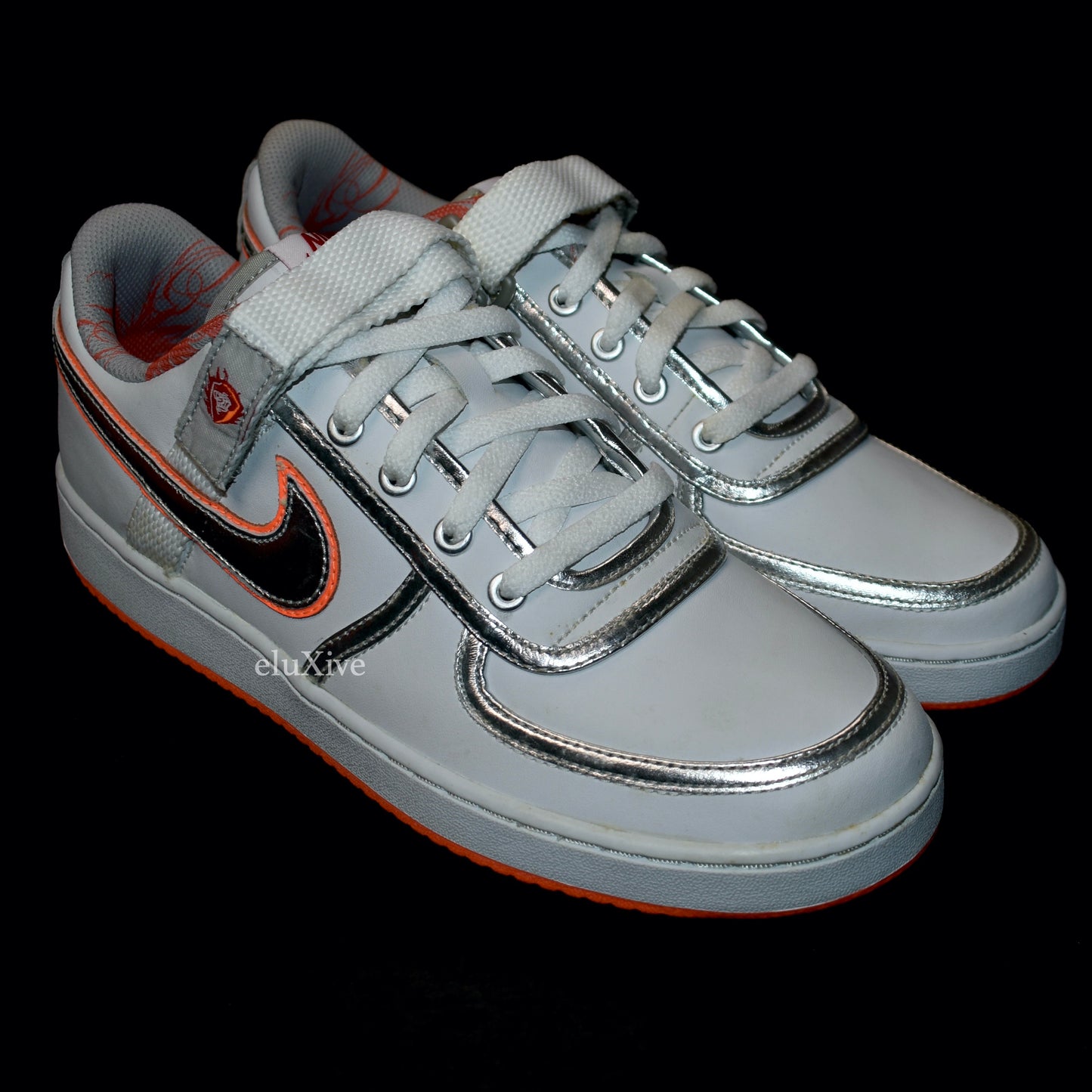 Nike - Men's Vandal Supreme 'OG' Metallic Silver Sneakers – eluXive