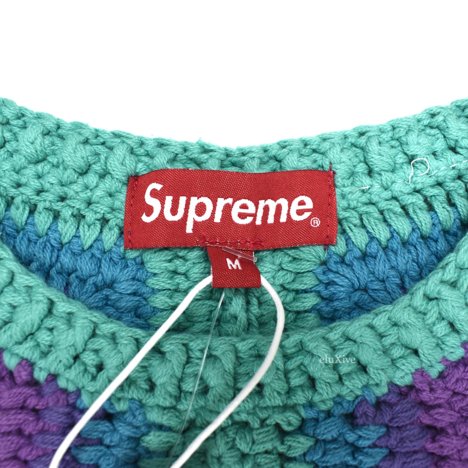 変更OK シュプリーム Hand Crocheted Sweater L ニット セーター