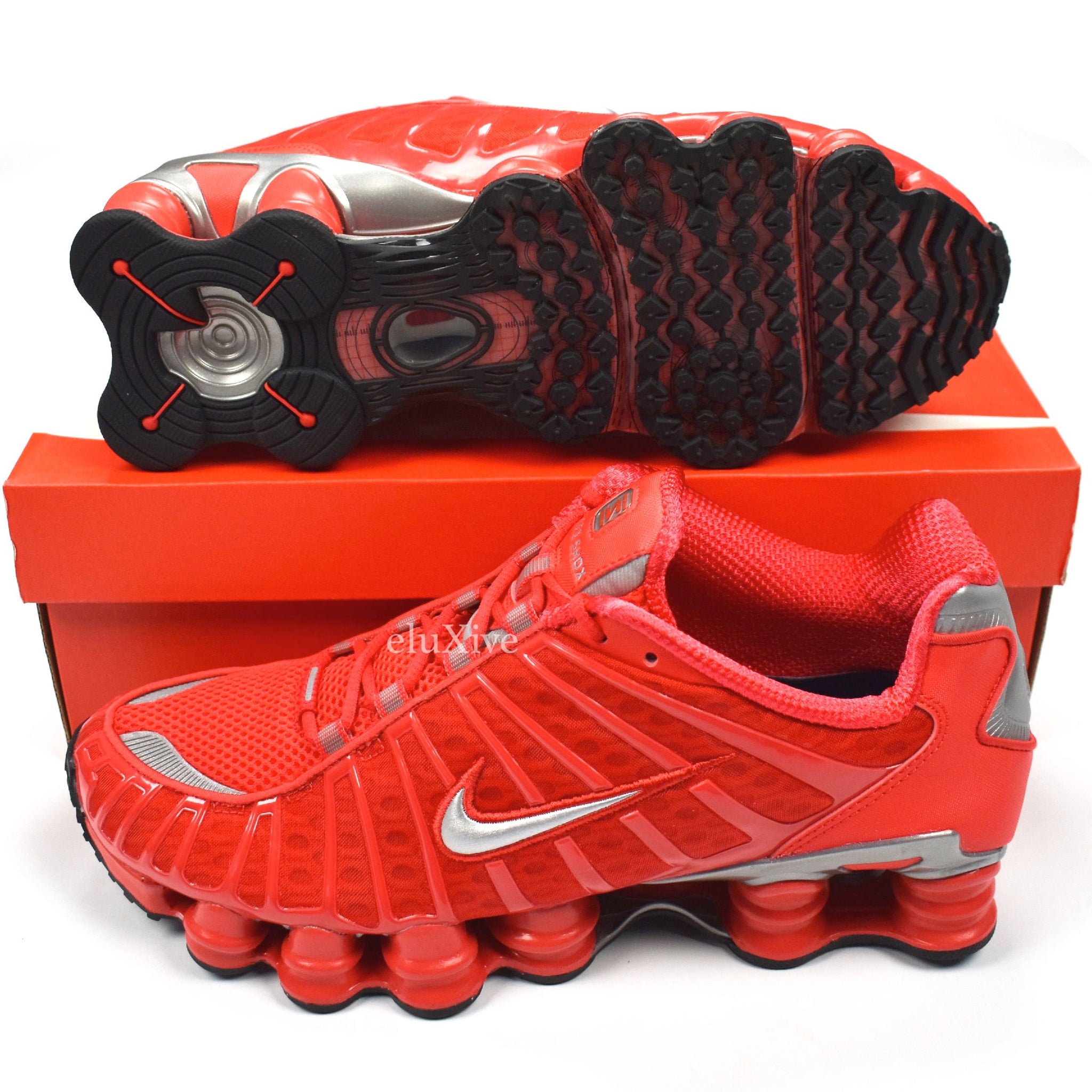Nike - Shox TL (Speed Red / Metallic Silver) â eluXive
