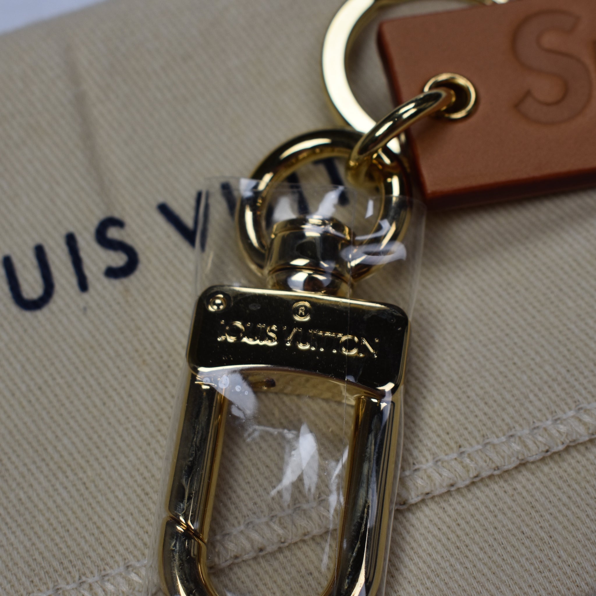 Louis Vuitton x Supreme Dice Key Chain Red in Silver with Silver - US